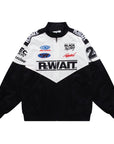 Embroidered racing jacket