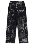 Y2K print pants