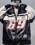 Oversized racing jacket