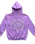 Purple full zip hoodie