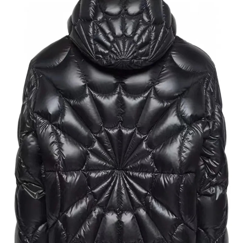 Spider web down jacket