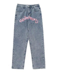 Men's graffiti jeans