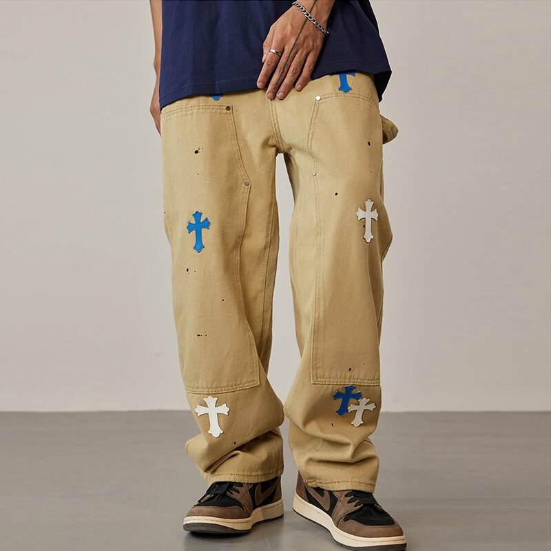 Custom cross jeans