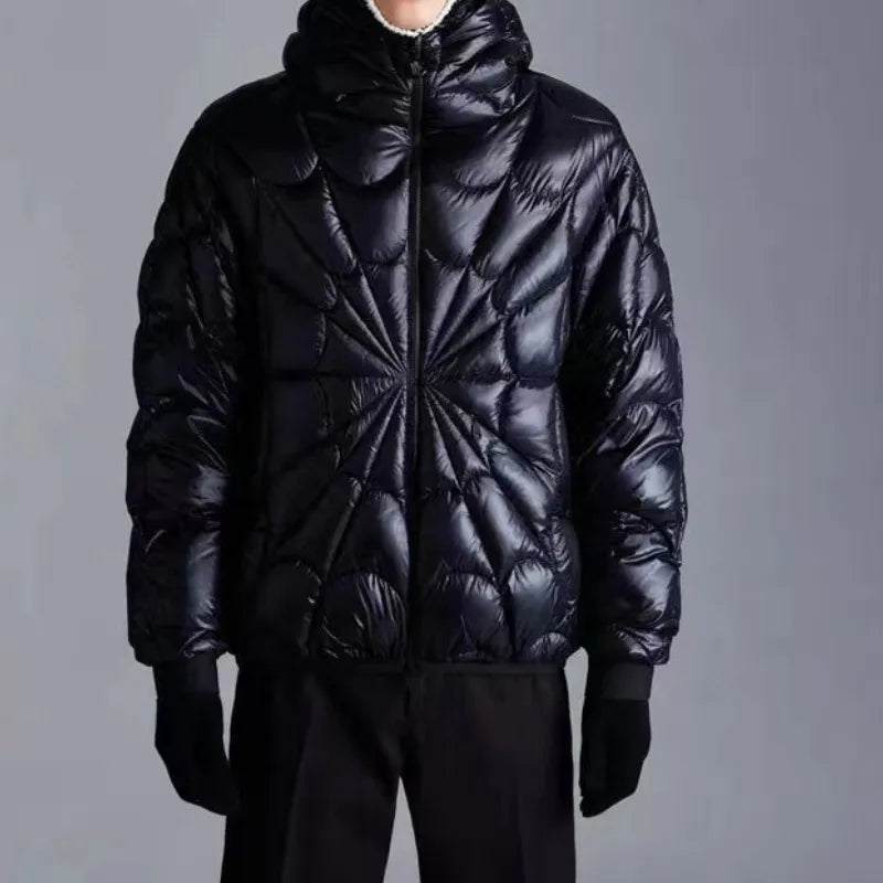 Spider web down jacket