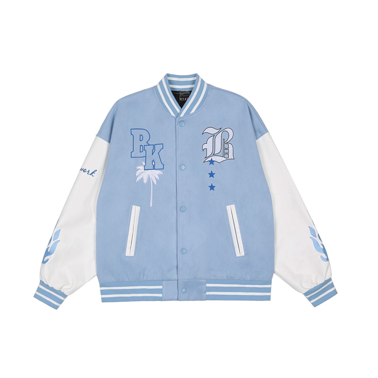 Light Blue Varsity Jacket