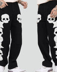 Skull head jeans