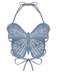 Y2K butterfly top