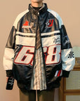 Oversized racing jacket