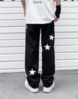 Star Printed Jeans