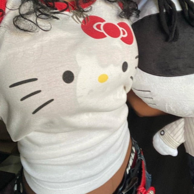 Hello Kitty Y2K top