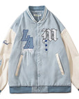 Light Blue Varsity Jacket