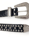 Cowboy belt with diamond