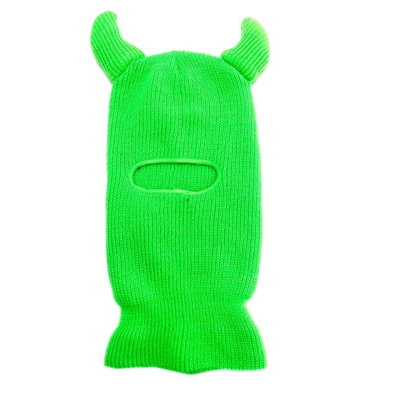 Horned balaclava