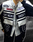 Racing leather jacket