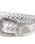 Diamond-designed belt