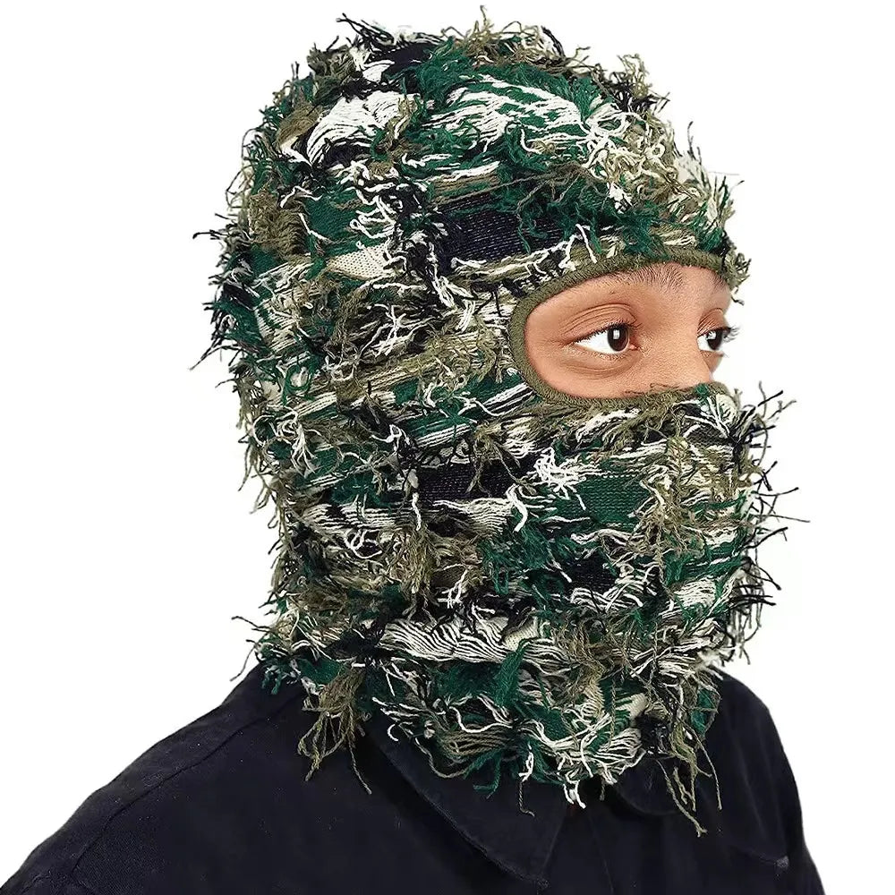 Distressed balaclava