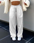 White track pants