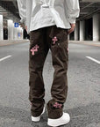 Pants with crosses