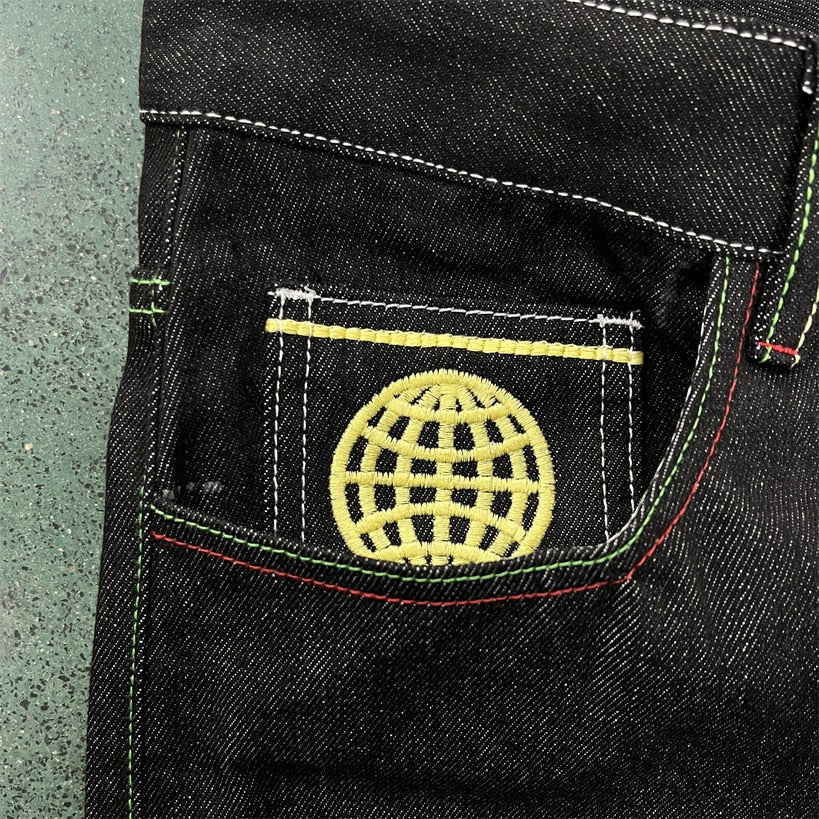 Front pocket jeans