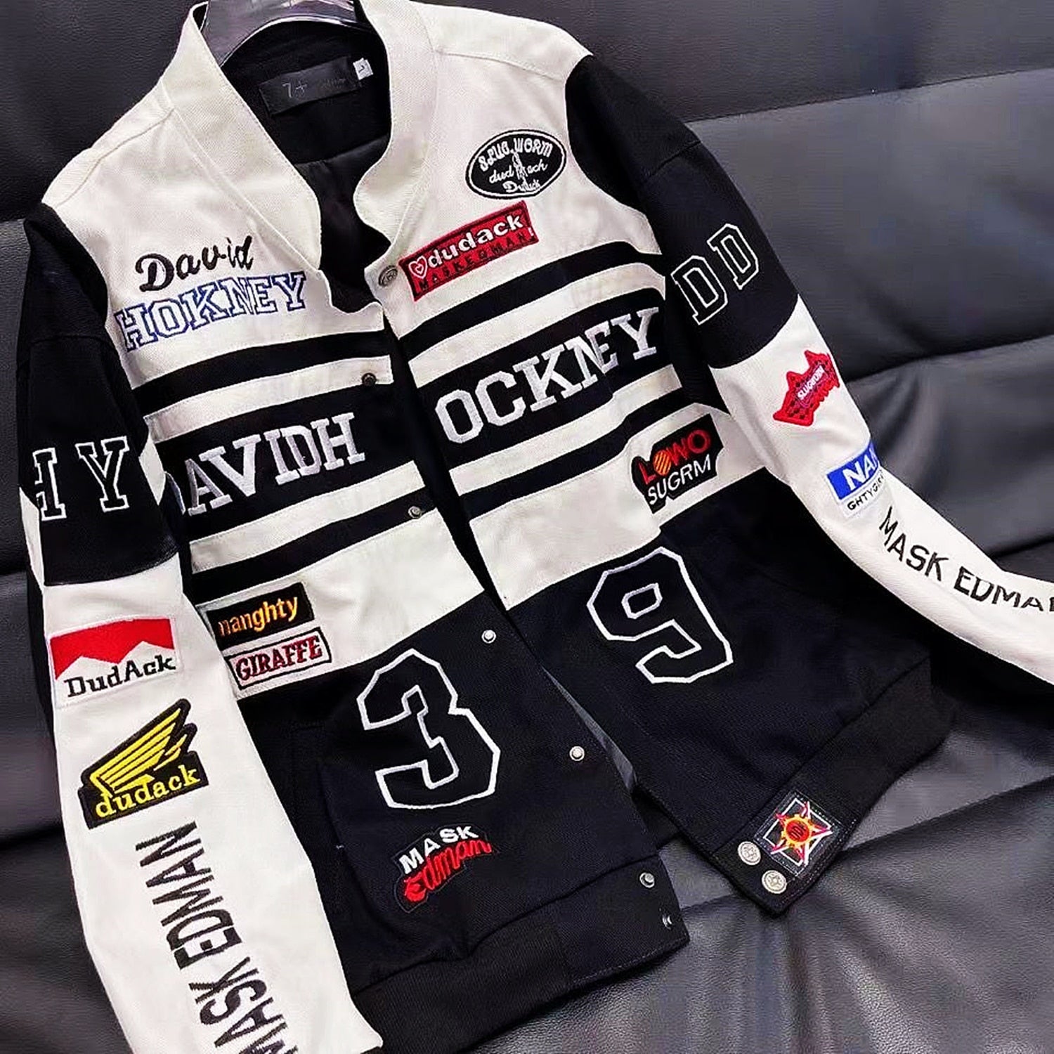 Racing leather jacket