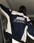 Embroidered racing jacket