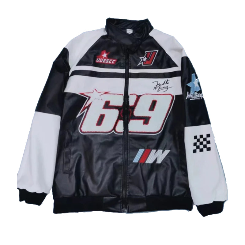 Oversized racing jacket