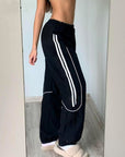 Nylon track pants