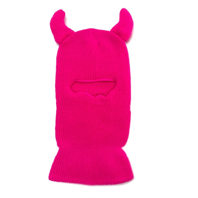 Horned balaclava