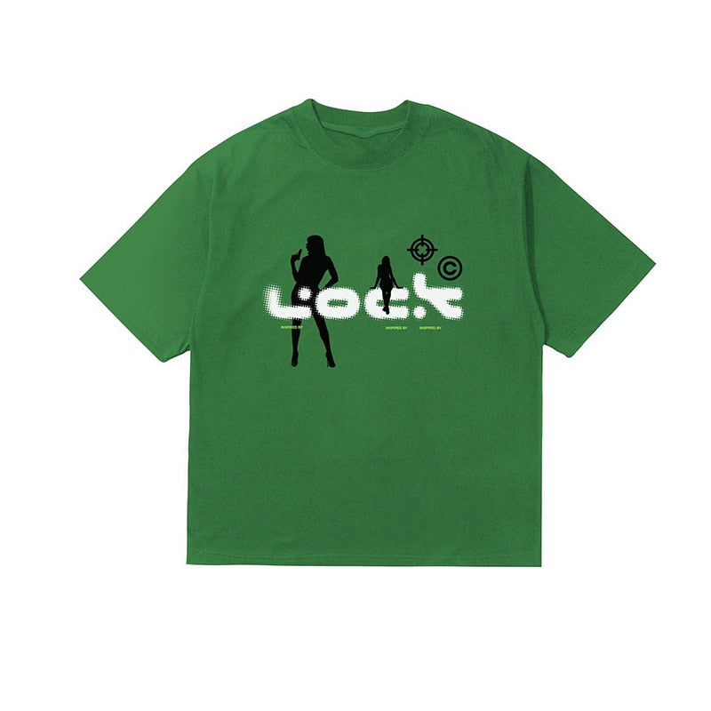 Y2K green top