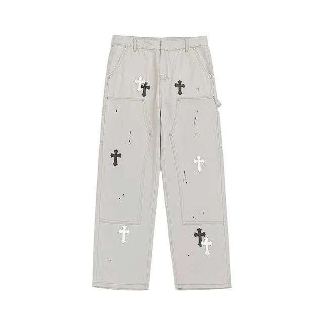 Custom cross jeans