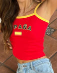 Spain Crop Top