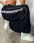 Nylon track pants