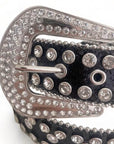 Cowboy belt with diamond