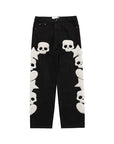 Skull head jeans