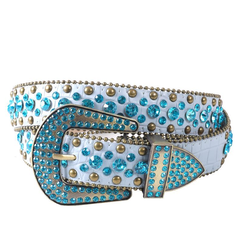 Blue diamond belt