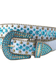 Blue diamond belt