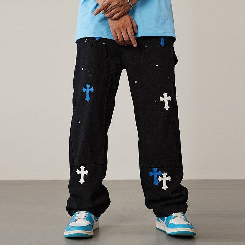 Custom cross jeans