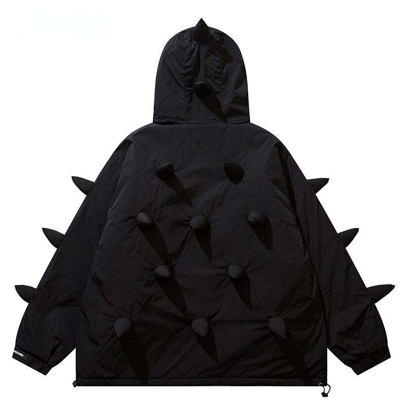 Jacket with spikes