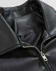 Streetwear leather jacket