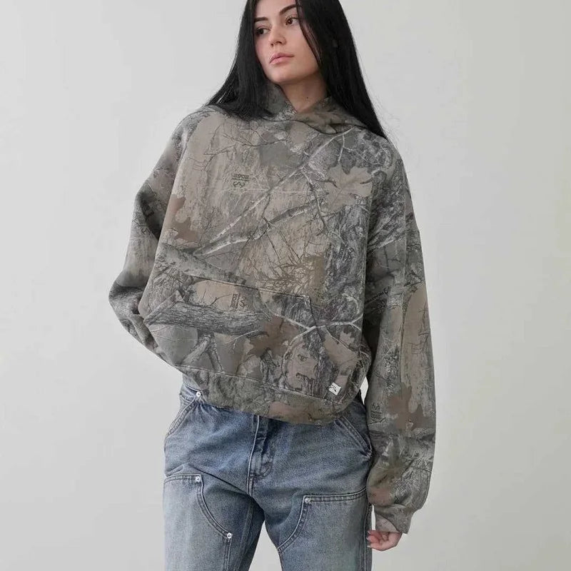 Camo jacket streetwear