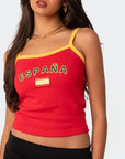 Spain Crop Top