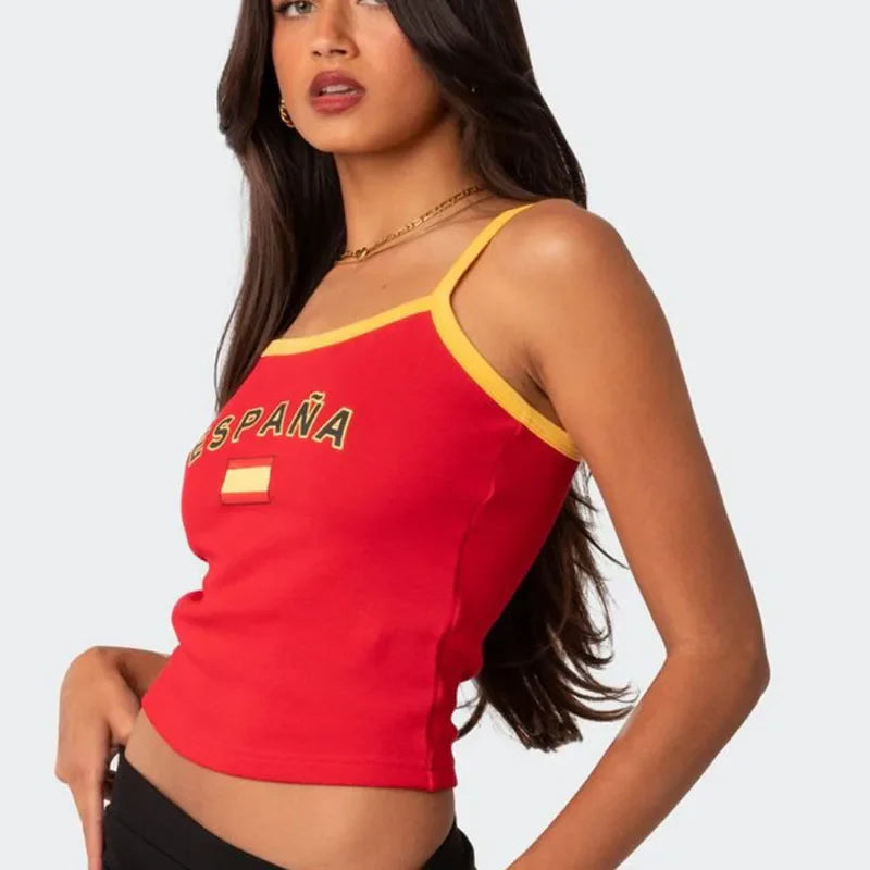 Spain Crop Top