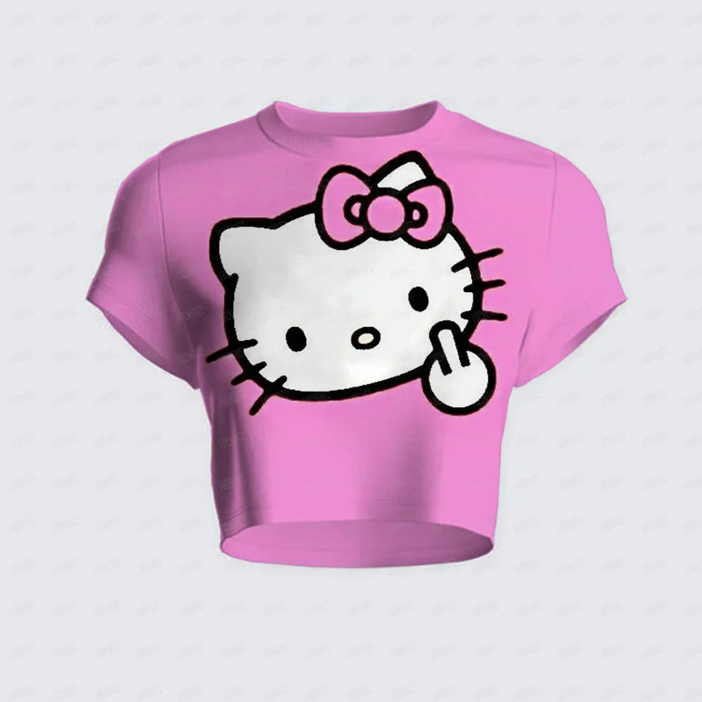 Hello Kitty Crop Top