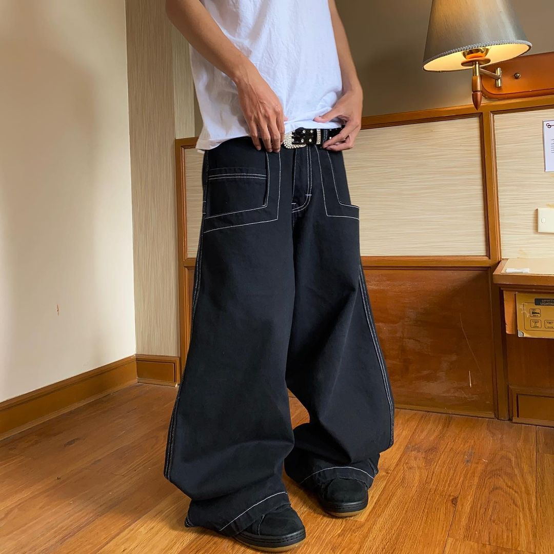 Very wide pants