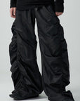 Wide cargo pants