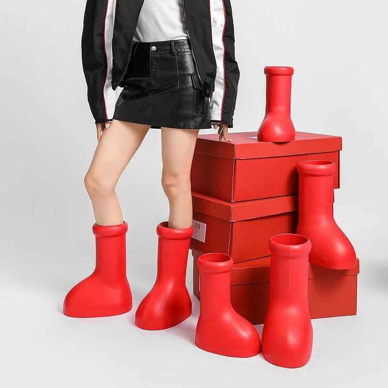 Red Astroboy Boots