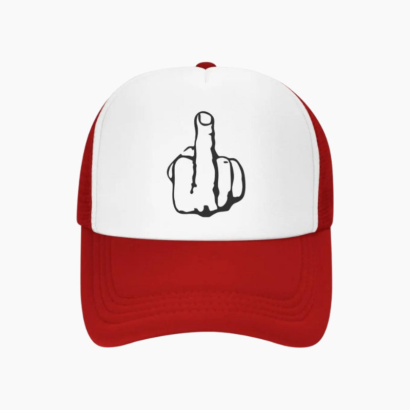 Middle finger cap