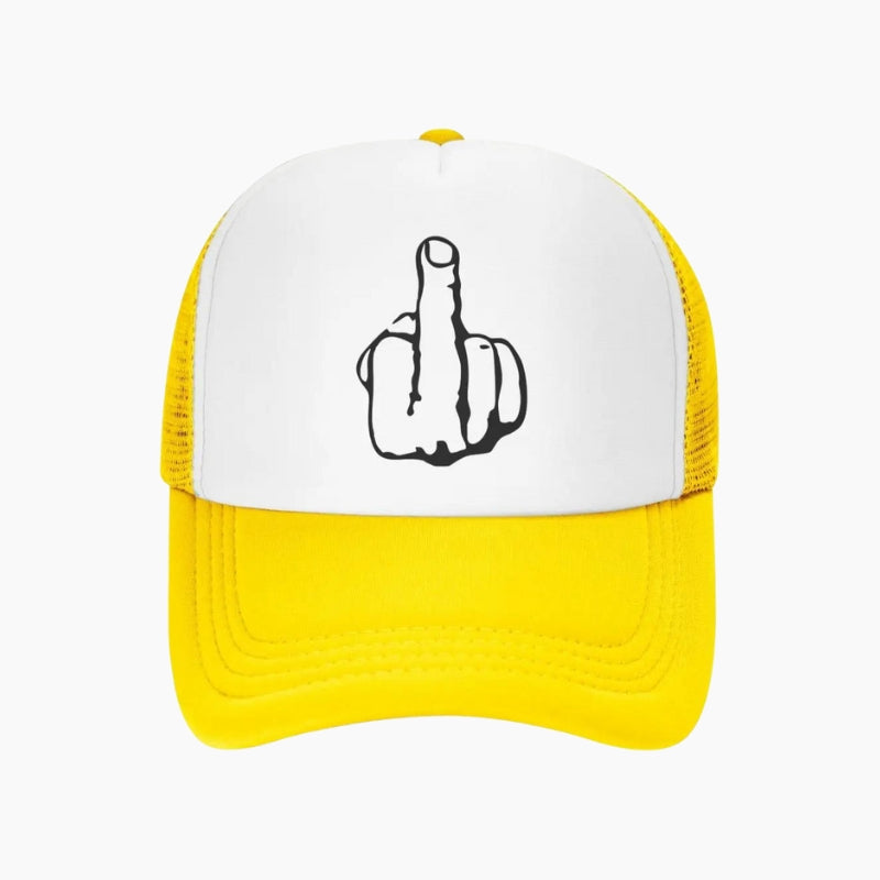 Middle finger cap