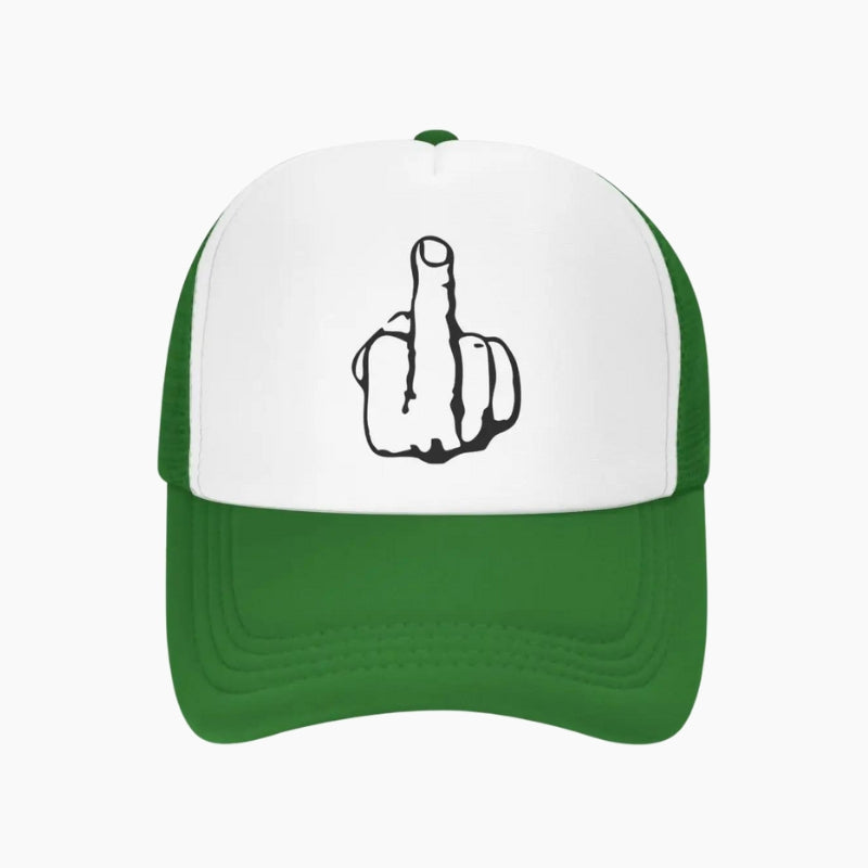 Middle finger cap