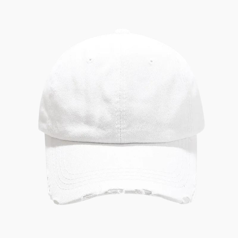 Y2K &#39;Denim&#39; White Cap